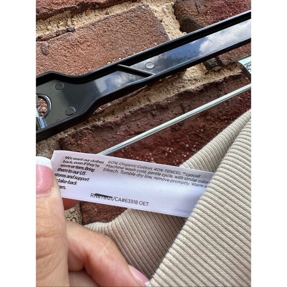 Eileen Fisher $168 Cozy Velour Knit Jogger Pants Luxury chalk Medium - Picture 7 of 10